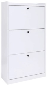 Skrinka na topánky Rivo White