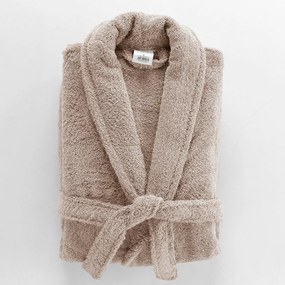 Svetlohnedý bavlnený župan veľkosť M Tendresse – douceur d'intérieur