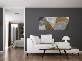 Obraz - Imitácia materiálov (120x50 cm)