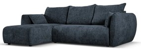 Tmavomodrá rohová pohovka (ľavý roh) Matera – Cosmopolitan Design