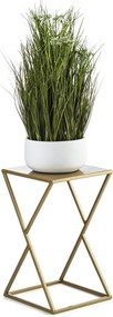 STOJAN NA KVETINÁČ LOFT3 40X24X24 CM ZLATÁ