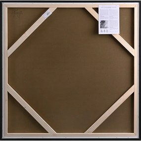 Ručne maľovaný obraz 100x100 cm Playblack 1 – Malerifabrikken