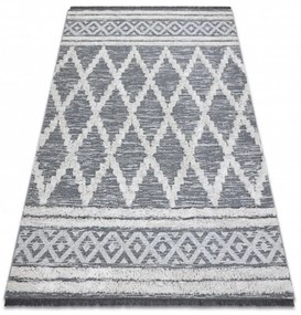 Kusový koberec Claris sivý 117x170cm