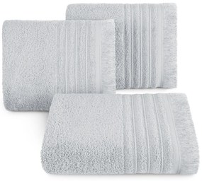 BAVLNENÝ UTERÁK MIRENA 50X90 CM STRIEBORNÁ