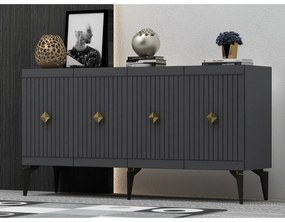 Skrinka Midas Anthracite and Gold