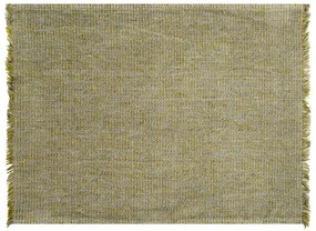 Ľanové prestieranie Lounas 46x35, olivovo zelené