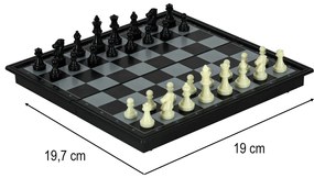 KIK Magnetická hra šachy a dáma
