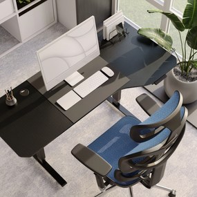 Ergonomické kreslo Diablo V-Commander: Čierno-Modré