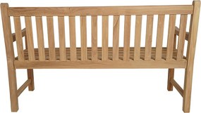 Záhradná lavica Bandung, 3-miestna, teak