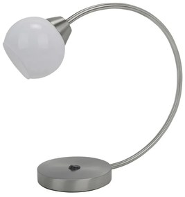 Stolná lampa Kali1xLED integrovaná max. 4,5 W Matný nikel/biela/čierna PVC