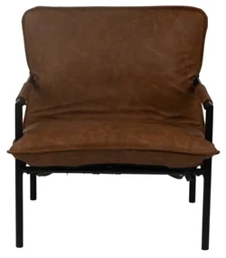 BRICK ČALÚNENÉ LOUNGE KRESLO brown