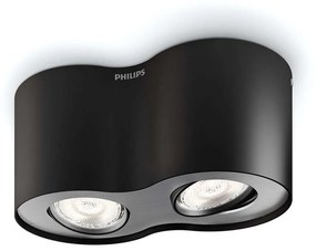 Philips Philips 53302/30/16 - LED Stmievateľné bodové svietidlo PHASE 2xLED/4,5W/230V P1116