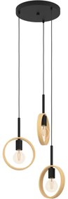 Eglo 43551 - Luster na lanku IPSDEN 3xE27/40W/230V