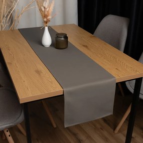 Biante Dekoračný behúň na stôl BKU-113 Hnedosivý 20x160 cm