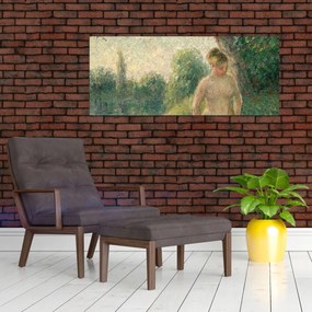 Obraz - Camille Pissarro, The Bather, reprodukcia (120x50 cm)