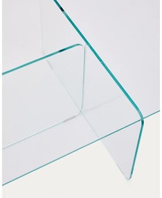 Sklenený konferenčný stolík 60x120 cm Zaren – Kave Home