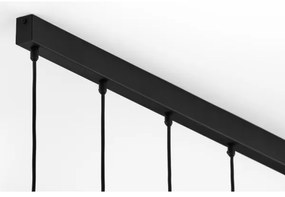 Jupiter 2005 - Luster na lanku ALAS 6xGU10/10W/230V čierna/zlatá