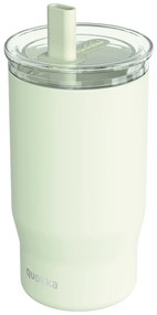 Nerezový termohrnček so slamkou Mist Pastel Green 720 ml