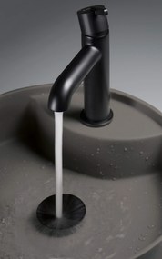 Deante Silia, umývadlo na dosku s otvorom na batériu 360x360x125mm, antracitová metalíza, DEA-CQS_TU4B