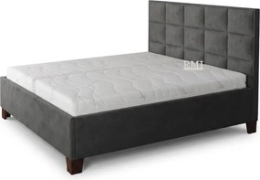 Posteľ čalúnená MONRA + lamelový rošt + matrac EMI