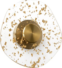 Toolight Toolight, LED nástenné svietidlo 3,6W, 500lm, APP1794-W, zlatá matná, OSW-04362