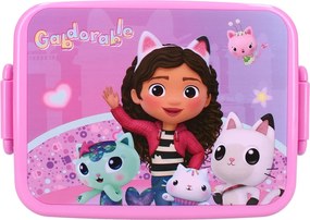 Box na desiatu s klipsami Gabby a jej kúzelný domček