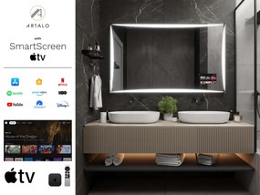 Zrkadlo do kúpeľne s LED osvetlením M5 premium