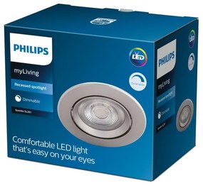 Philips - LED Stmievateľné podhľadové svietidlo DIVE LED/5W/230V 2700K