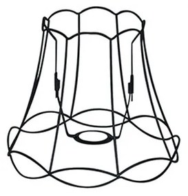 Kovový tienidlo čierny 25/21 - Granny Frame