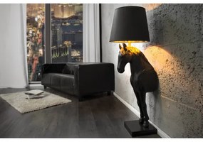 Stojaca lampa 30082 Horse Čierna - Komfort-nábytok