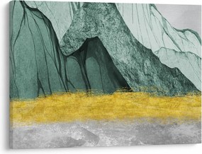 Obraz - Smaragdové hory N⁰2 (70x50 cm)