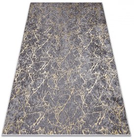 Kusový koberec Acena tmavo šedý 160x220cm