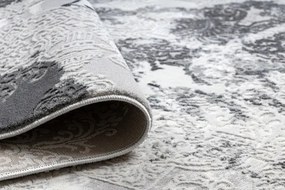 Koberec ALLURE 5715 svetlosivý / biely