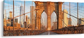 Obraz - Brooklynský most (120x50 cm)