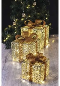 LED Vianočná dekorácia 72xLED/1,35W/230V zlatá