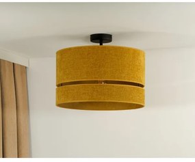 Duolla - Prisadený luster DOUBLE 1xE27/15W/230V pr. 40 cm oranžová