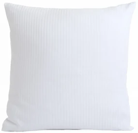 Hotelová obliečka na vankúš 40 x 40 cm - prúžok 4 mm