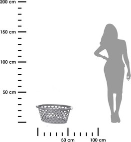 Kôš na bielizeň Holy Gray 27 l