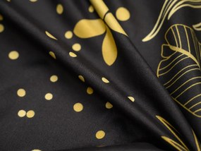 Obliečky z mikrovlákna VISATA čierne Rozmer obliečky: 70 x 80 cm | 140 x 200 cm