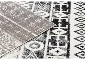 Kusový koberec Sergio sivočierny 120x170cm
