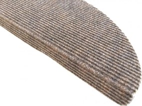 Vopi Nášľapy na schody Quick step béžový polkruh, samolepiaci - 24x65 polkruh (rozmer vrátane ohybu)