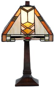 Stolná lampa Tiffany Arrow - 22 * 22 * 38 cm 1x E14 / Max 40W