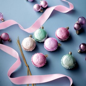 Vianočné ozdoby MACARONIE 714597 (9ks)