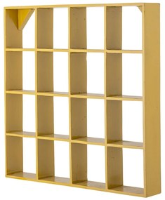 Žltá poschodová polica z recyklovaného dreva 10 cm Bekka – Bloomingville