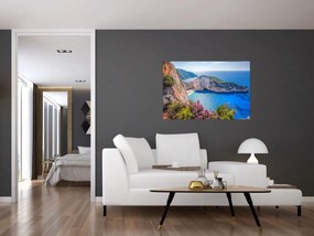 Obraz - Pláž Navagio, Grécko (90x60 cm)