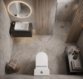 Erga Siena, WC kombi misa 620x365x820 mm, Rimless + toaletné sedadlo, biela lesklá, ERG-V03-SIENA-RIM-WH