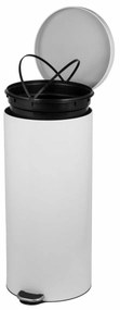Alda Pedálový odpadkový kôš Freedom Fresh 30 l, biela, 30 l