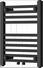 Mexen Mars, vykurovacie teleso 500 x 400 mm, 178 W, čierna, W110-0500-400-00-70