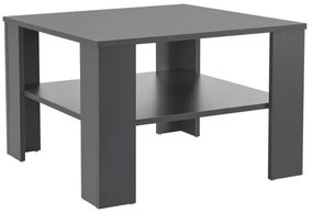 InternetovaZahrada Konferenčný stolík 60x60cm - tmavošedý