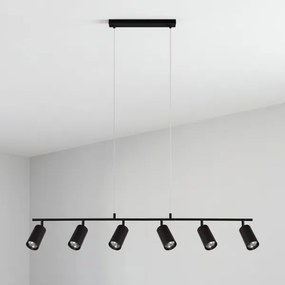 Brilagi - Luster na lanku SELE 6xGU10/30W/230V čierny